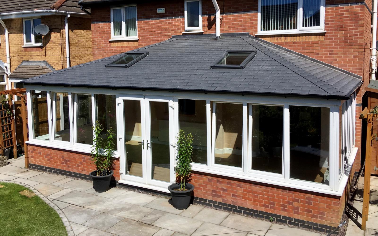 Photo - Solid Conservatory Roof.